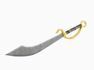 Fantasy Sword Set 3D model