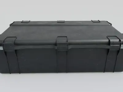 Large Hard Shell Equipment Case Low-poly 3D model purchase