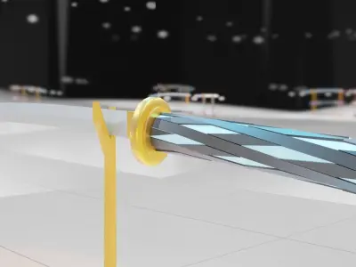 Katana and Tanto  Free low-poly 3D model