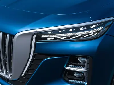 2026 Hongqi Ousado 3D model