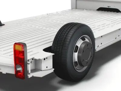 Vauxhall Movano FWD LL35 L3H1 Platform Cab 2021 3D model