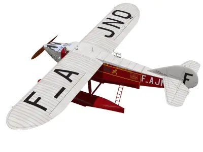 Latecoere 28 3D model purchase