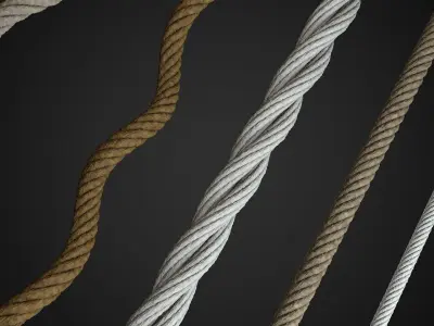 ropes and lasso 3D model