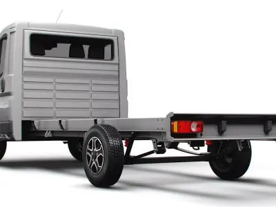 Citroen Jumper Chassis SingleCab L4 2026 3D model