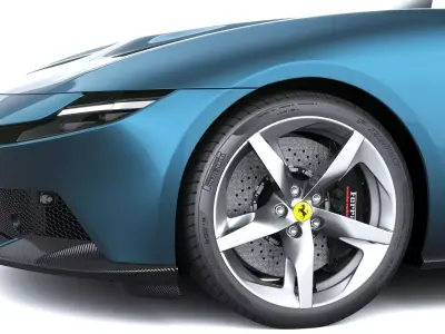 Ferrari Amalfi Spider 2027 3D model