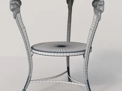 Brons dART classic table set 3D model