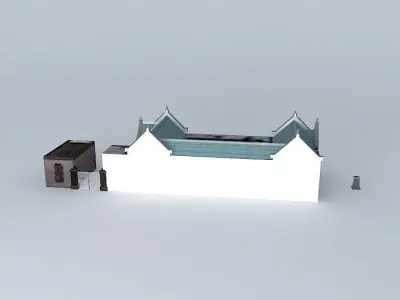 Basilica of Our Lady of Lujan  Annex 2 3D model