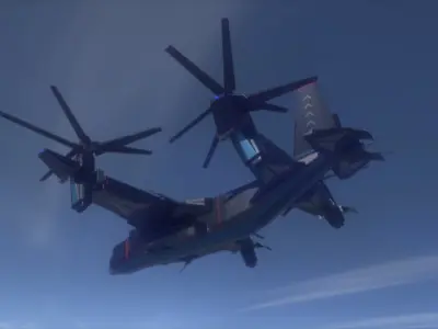 VTOL V48 - Night Eagle Free 3D model