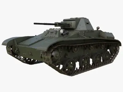 Tank Collection Mental ray 004 3D Model Pack
