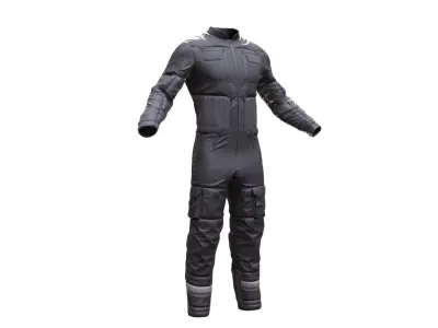 Skydiving Suit 48 - All MH Bodies - UE5 Skeletons - Rigged Low-poly 3D model