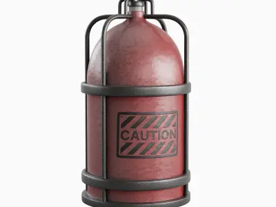 Gas Tank 02 3D model