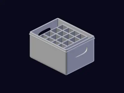 Storage Crate 3D model