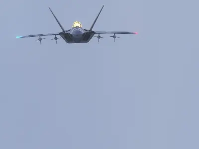 f-22 raptor 3d model in detail  animation ready USA F-22 RAPTOR 3D model