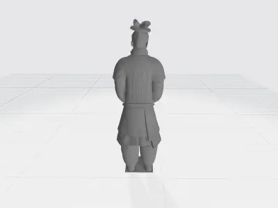 Terracotta Warriors General 3D Model 3D print model buy