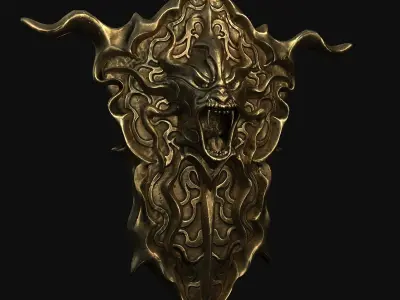 Shield fantasy  3D model