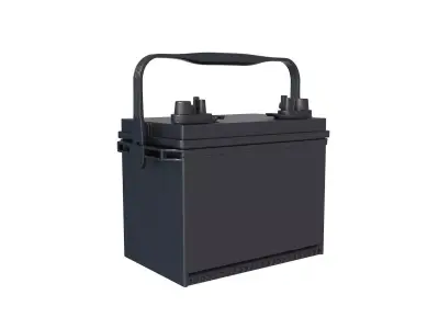 Car Battery 3D print model