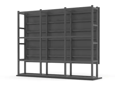 Advertising Screen Display 3D model purchase