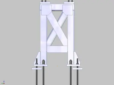 26382-ROBOT BASE BXP135-1000 3D model