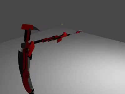 RWBY Red weapon  3D model