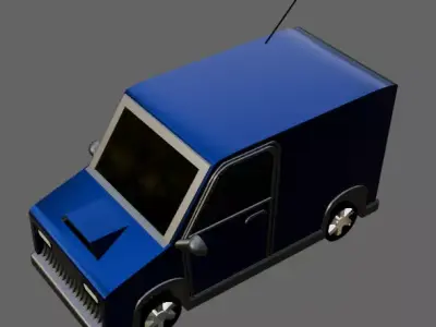 spy van 3D model
