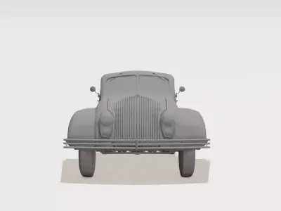 Retro Zoom Classic Toy Car  Kid-Friendly Cartoon 3D Printable 3D print model