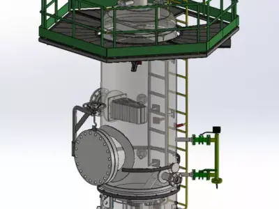 Tanks separators 3D model