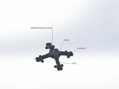 Rocket factory 3D model