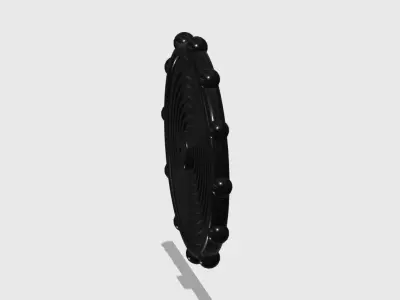 Cessna 150 Trim Wheel 3D print model