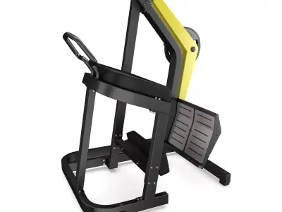 Technogym - Plate Loaded - Rear Kick 3D model
