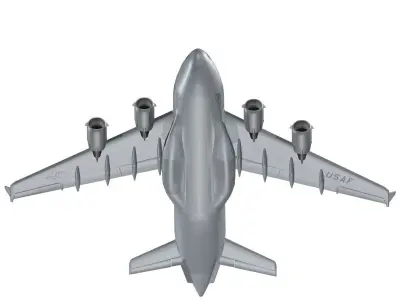 Boeing C-17 Globemaster III 3D model get
