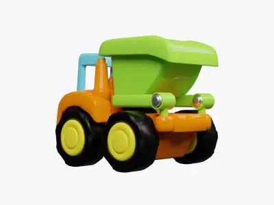 Kids Toys - Dump Truck 3D model