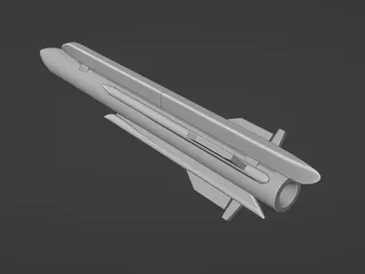 Russia KH-31 Missile - NATO AS-17 Krypton 3D print model