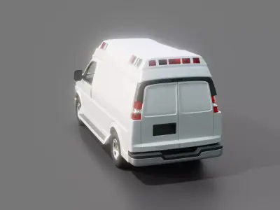 Chevrolet Express Ambulance 3D model