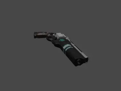 gun model 3D model