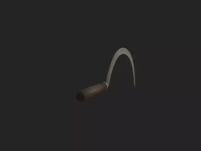 Knife 3D Model 005 Low-poly 3D model