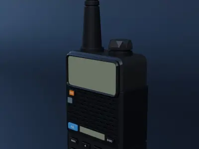 Walkie Talkie 3D model