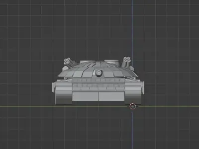 T-72 AMT 3D model