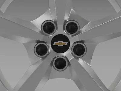 Chevrolet Camaro Convertible 2014 rim 3D model