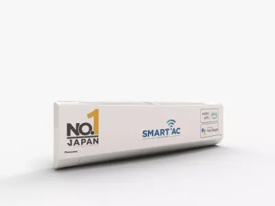 Panasonic Inverter Smart Split AC 3D model