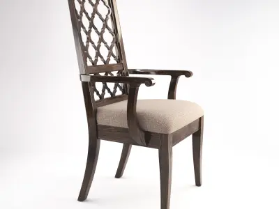 Bassett Emporium Arm Chair 3D model