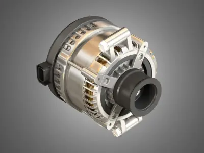Alternator 3D model