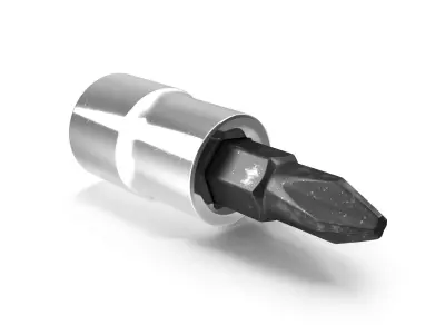 Socket Driver Low-poly 3D model