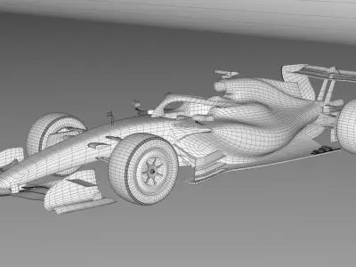 Mercedes W-17 F1 2026 3D model