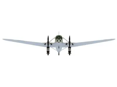 AIRCRAFT FW58B 3D model