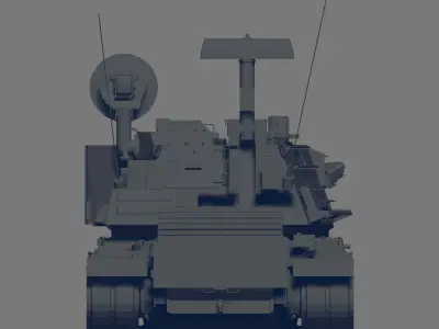 M247 Tank 3D model