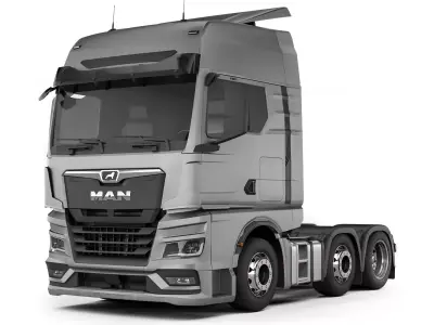 MAN TGX 6x2 2020 3D model