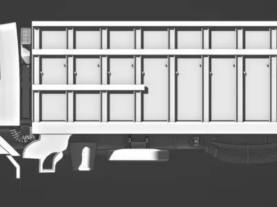 Ashok Leyland 1616 IL 3D model