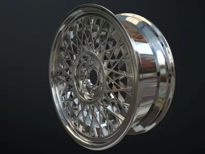 Car Rim 3D model by freealexluckyguy - PBR