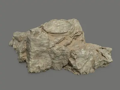 Ladder Ruin Low-poly 3D model purchase