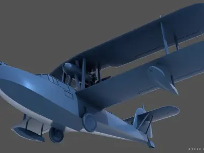 Walrus - Personal license - 1-72 scale 3D print model